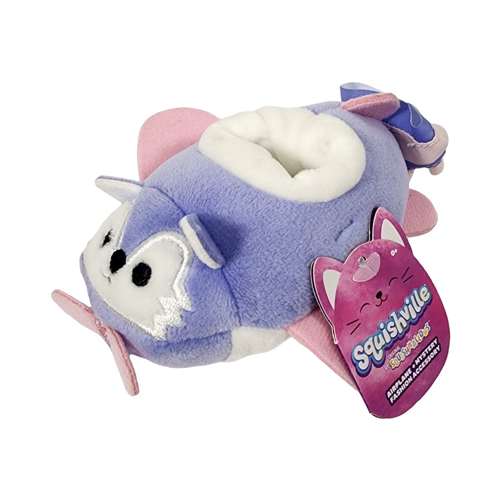 Squishville by Squishmallows Airplane Mystery Fashion Accessory‎ Plush Toy